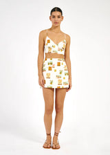 MARCY MINI SKIRT- DESERT VISTA
