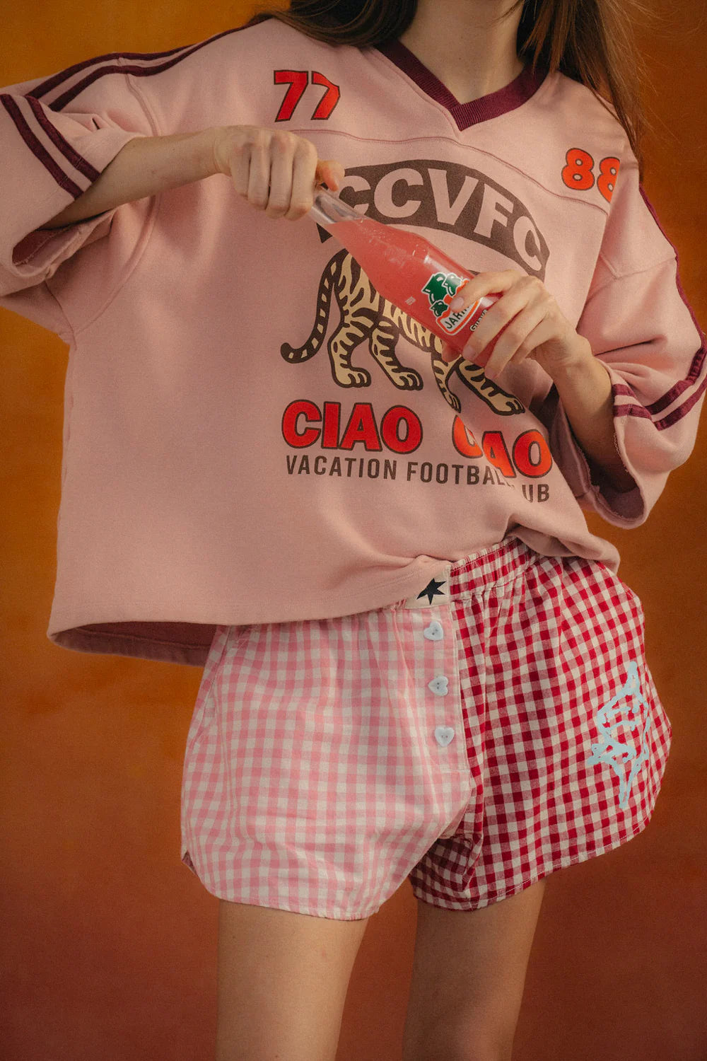 Blush Tiger Spirit Club Tee