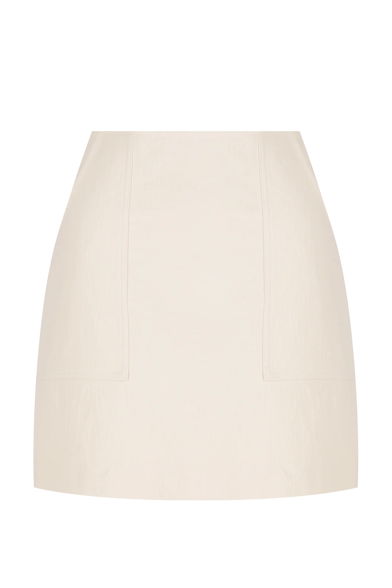 DUSTY MINI SKIRT - CREAM