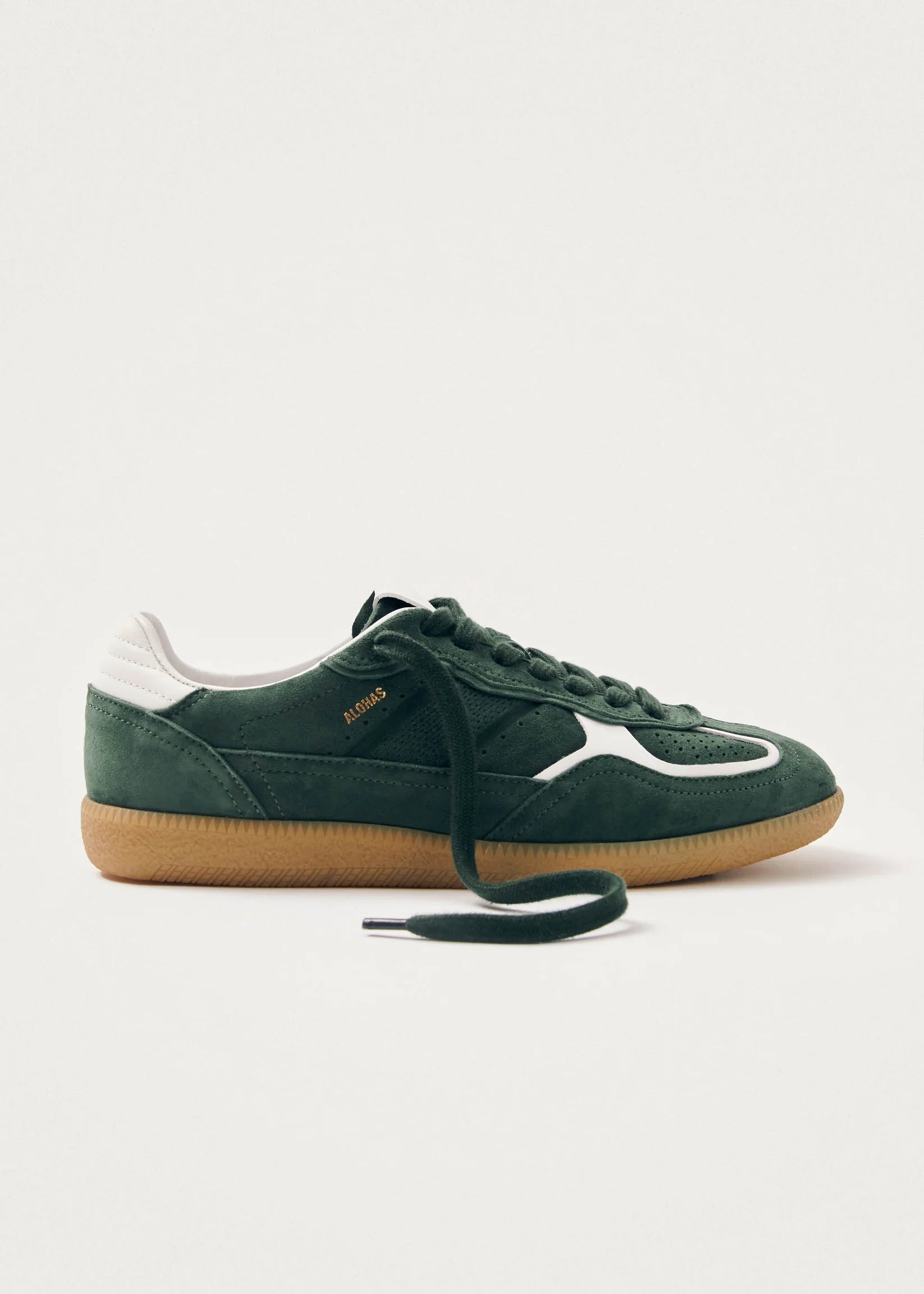 RIFE SNEAKERS - FOREST GREEN LEATHER