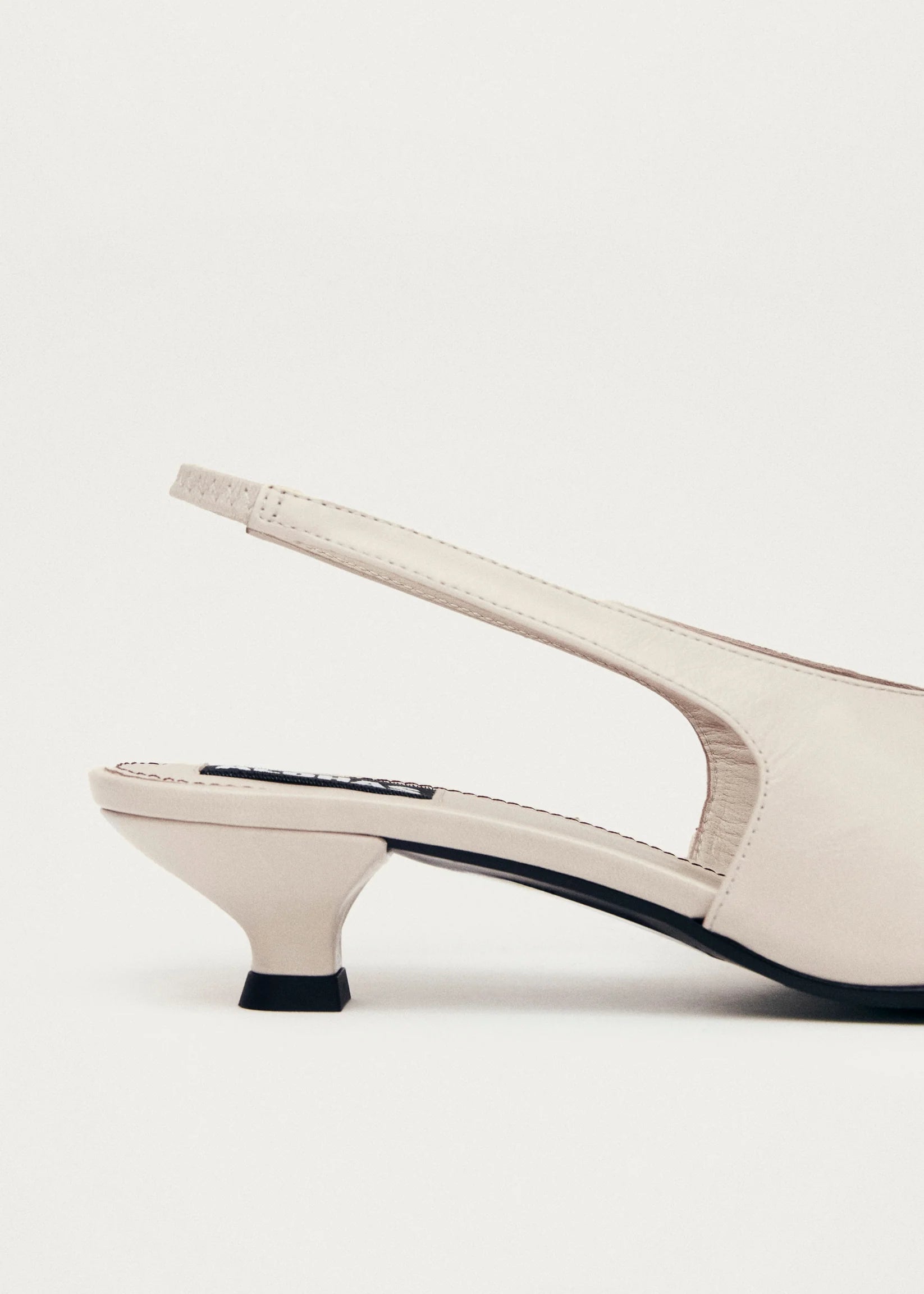 Eros Cream Leather Mules