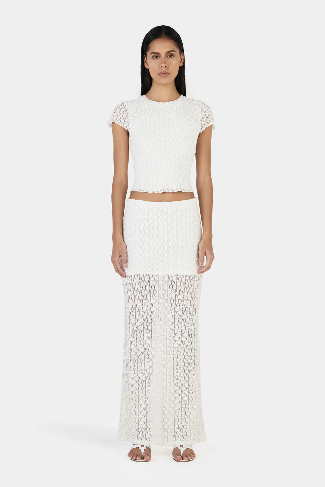 Delphine Skirt - Ivory
