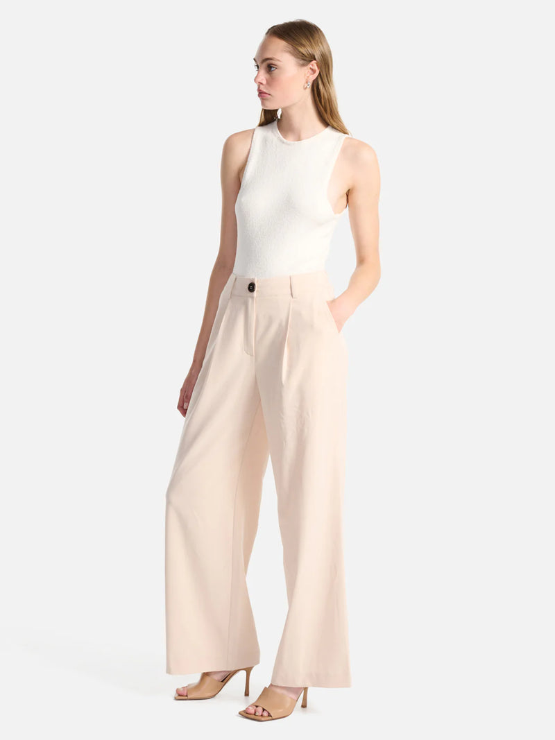 MINNIE RELAXED TROUSER - BISCUIT