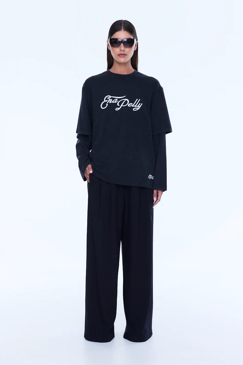 MOCK LAYER LONG SLEEVE TEE