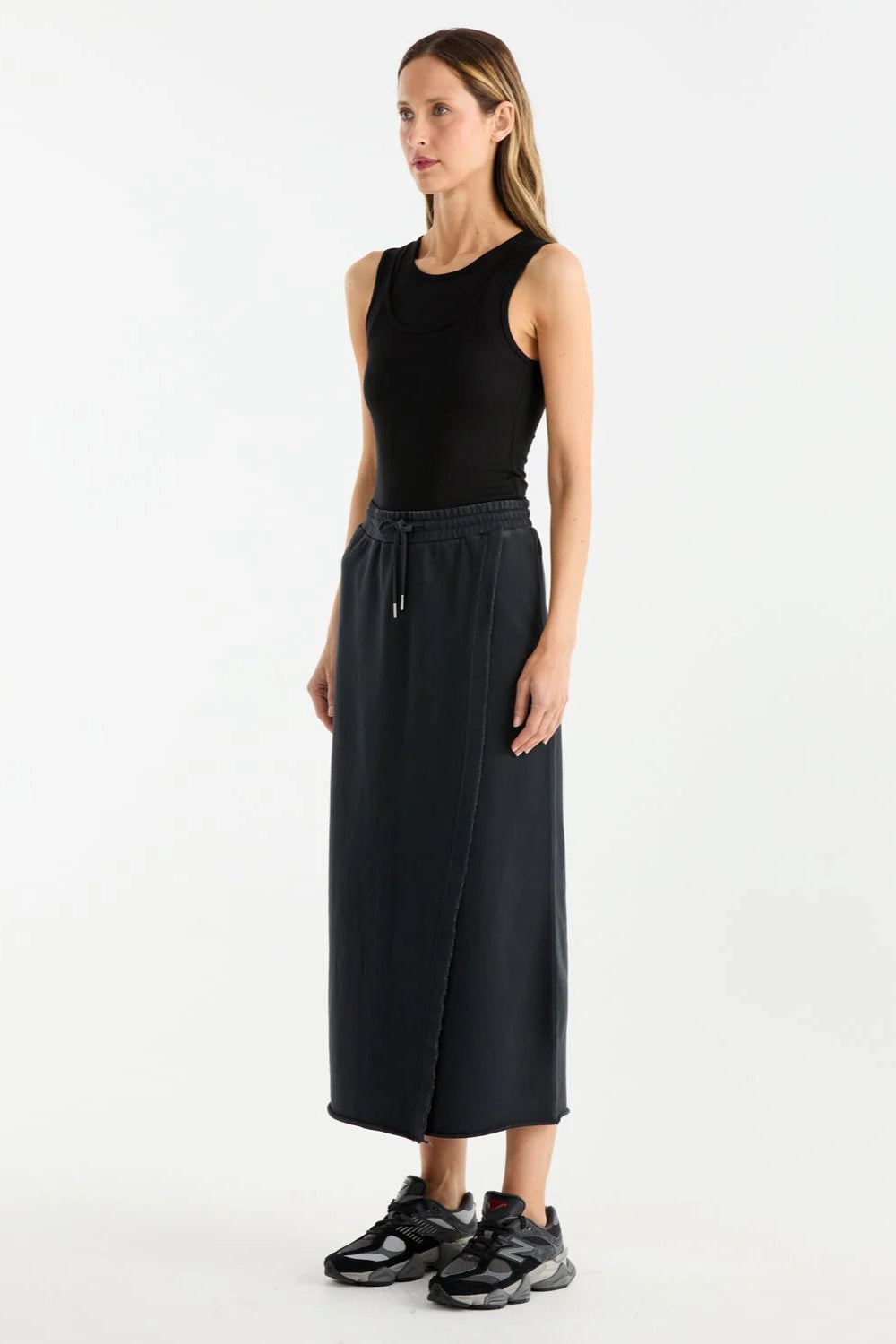 Ena Pelly - Kit Terry Skirt in Vintage Black