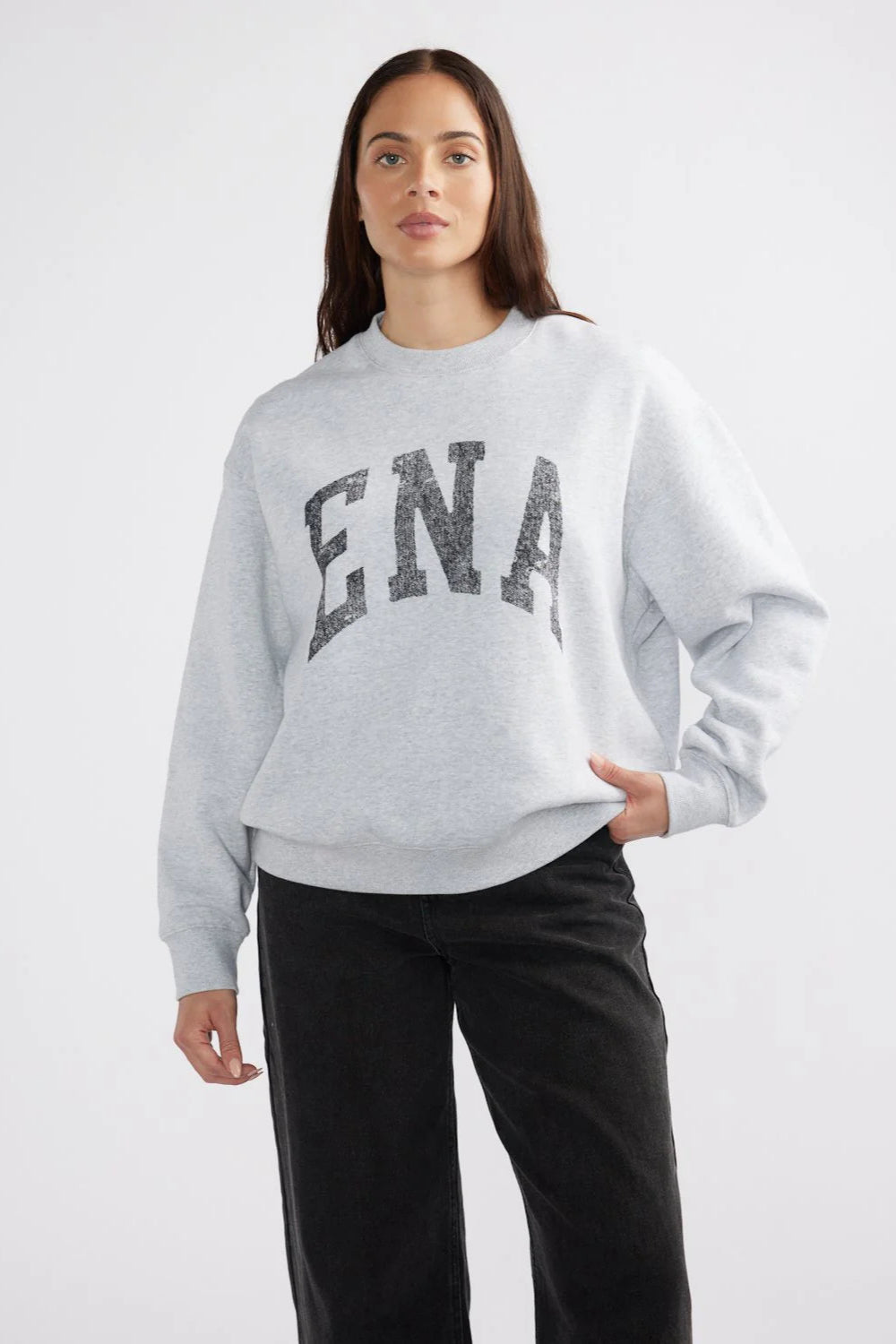 LILY OVERSIZED SWEATER COLLEGIATE