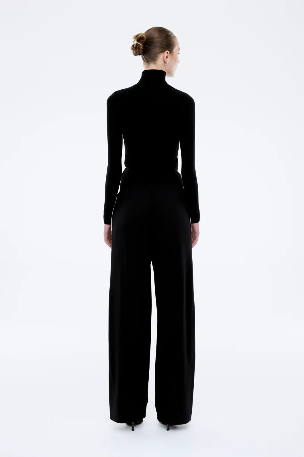 Valentina Stripe Pant - Black/Off White