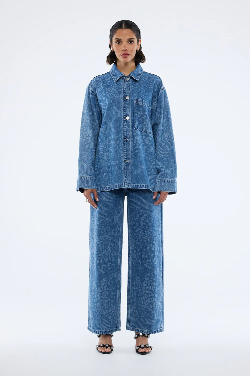 LISA DENIM SHIRT