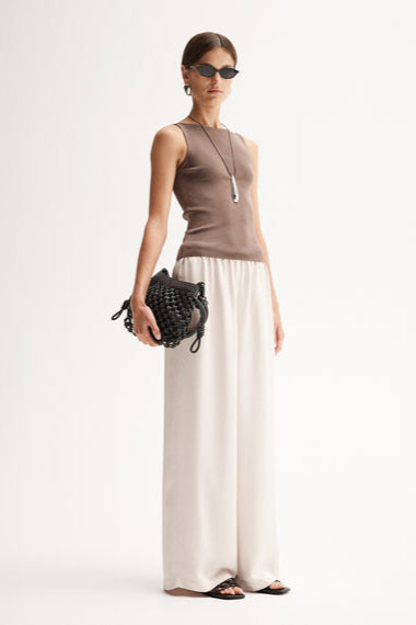 Anouk Knit Top - Chocolate