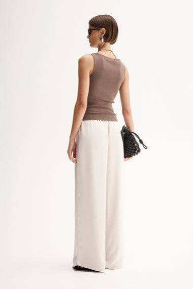 Anouk Knit Top - Chocolate