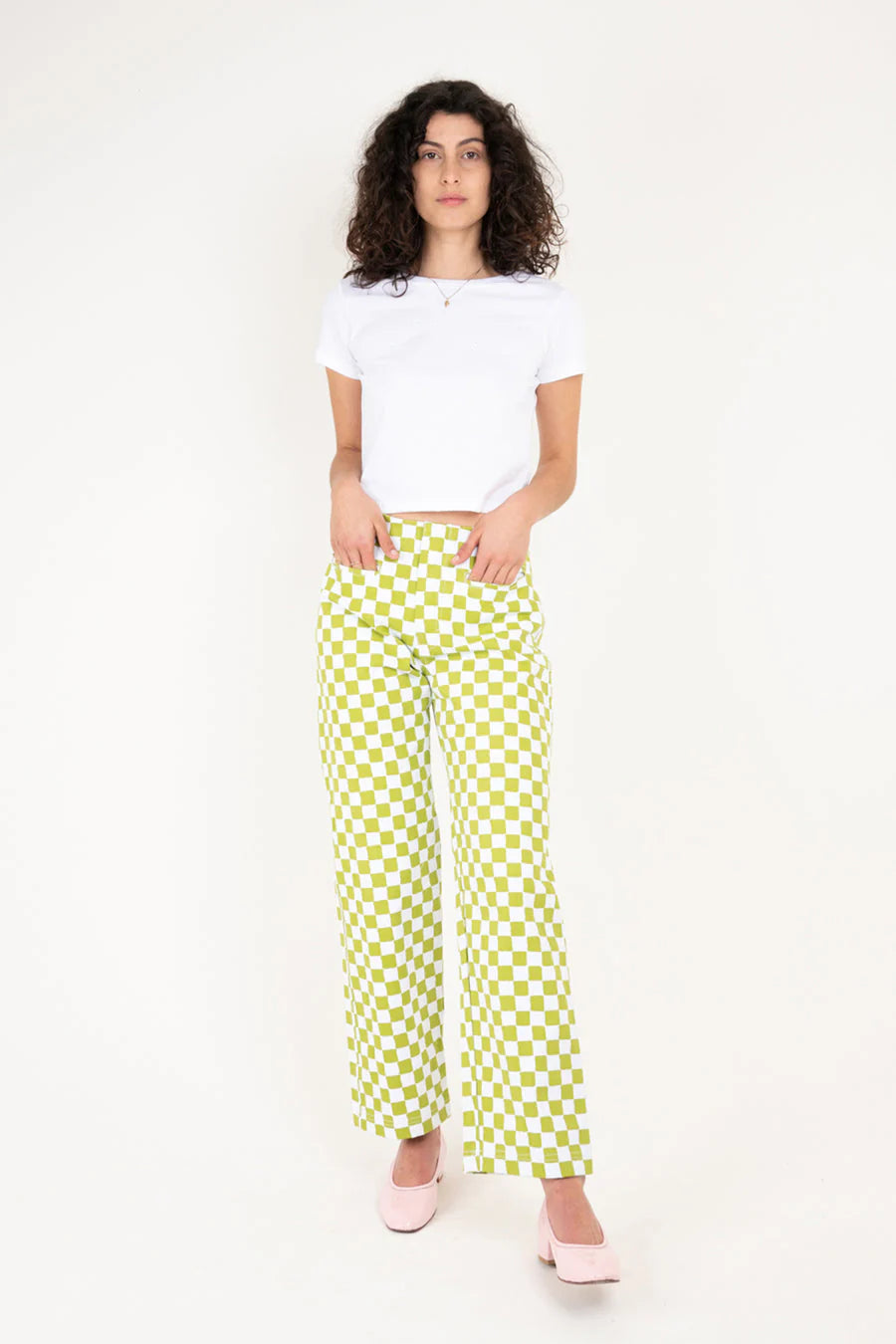 Check Kokomo Pant - Olive