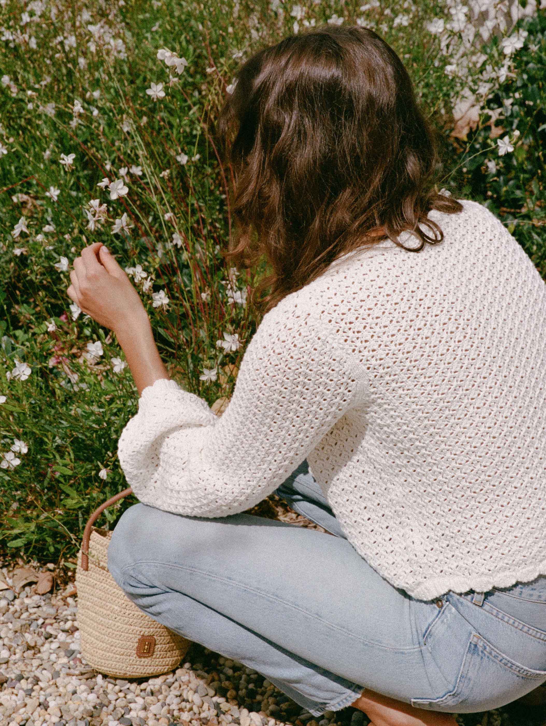 Pointelle Pullover