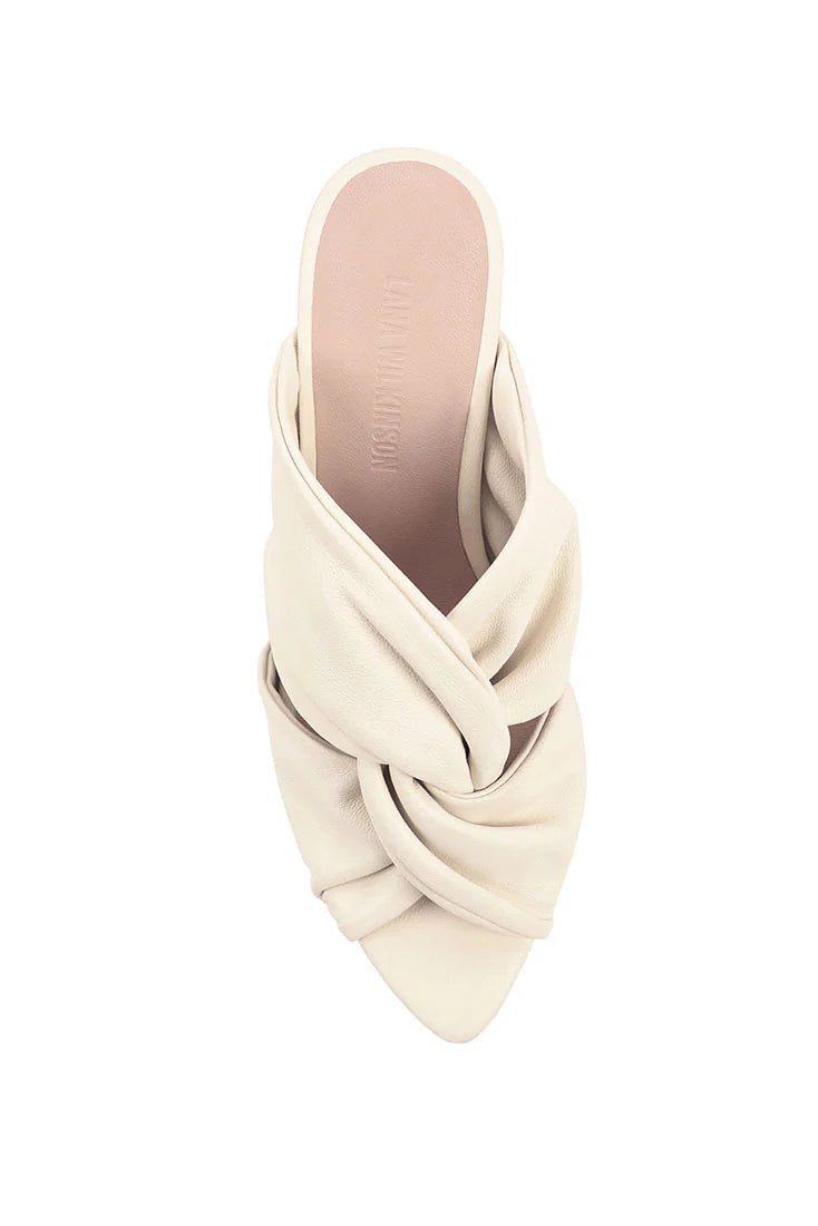 Esme Mule - Ivory Leather