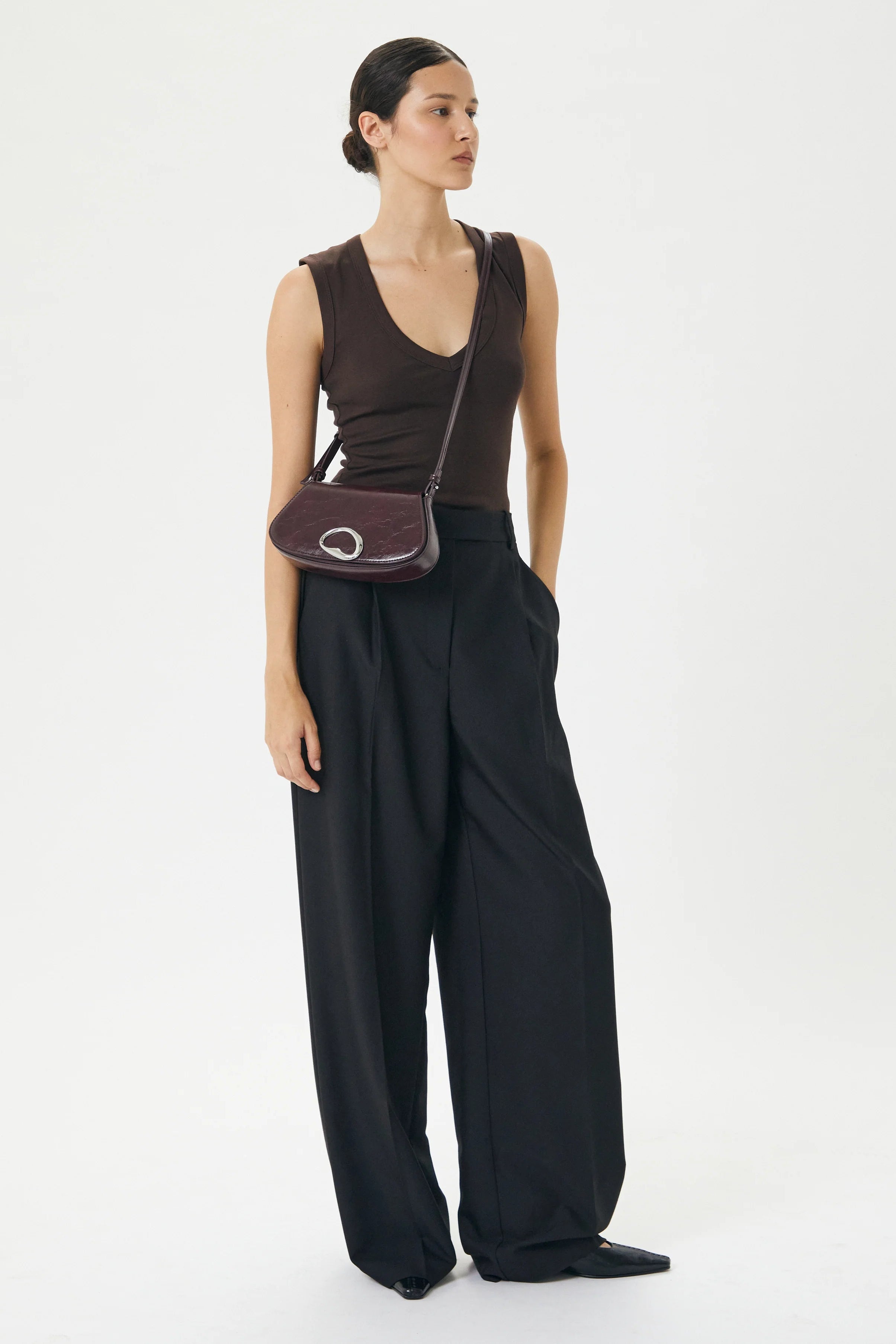 Eden Crossbody - Bordeaux