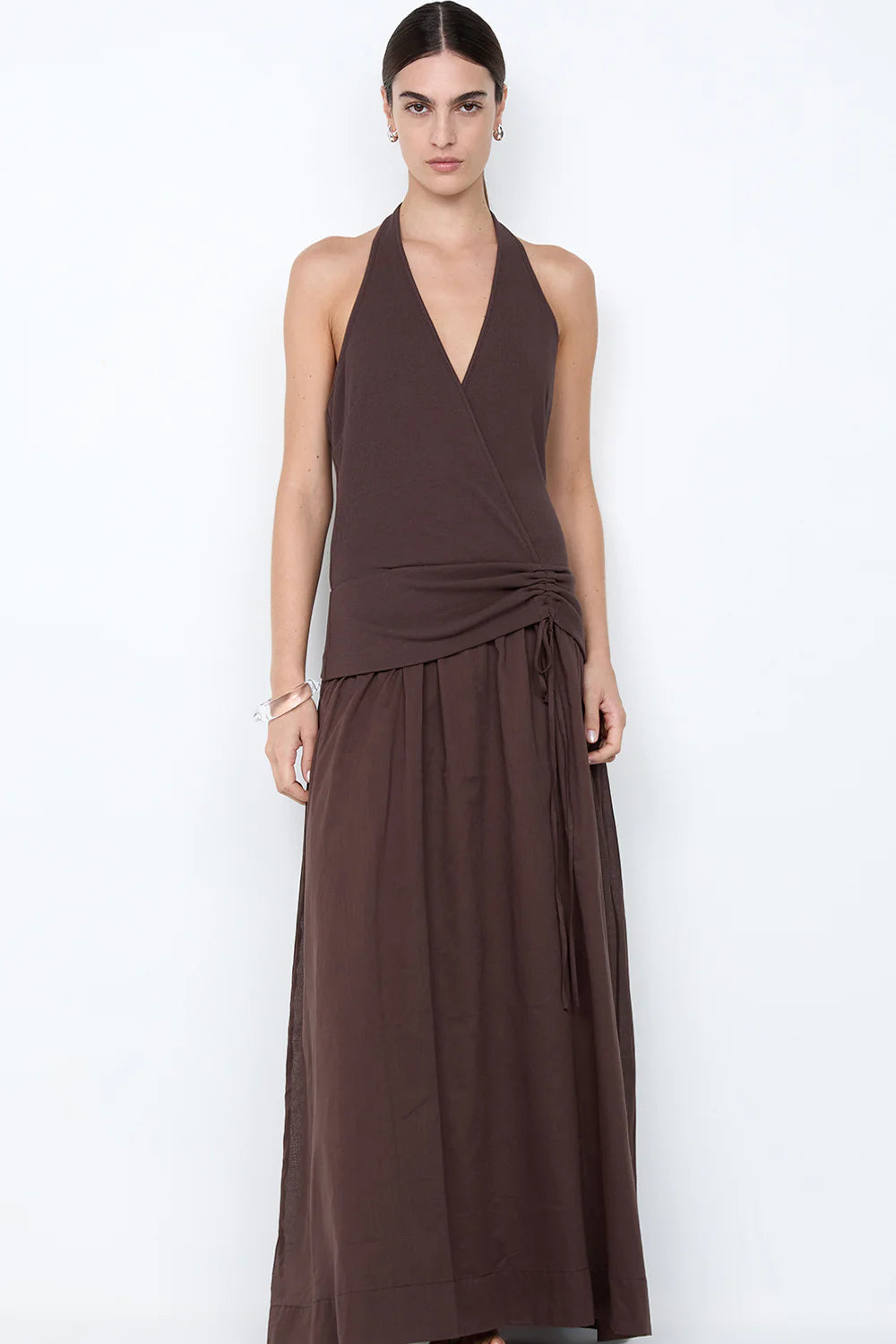 SABRINE HALTER MAXI DRESS
