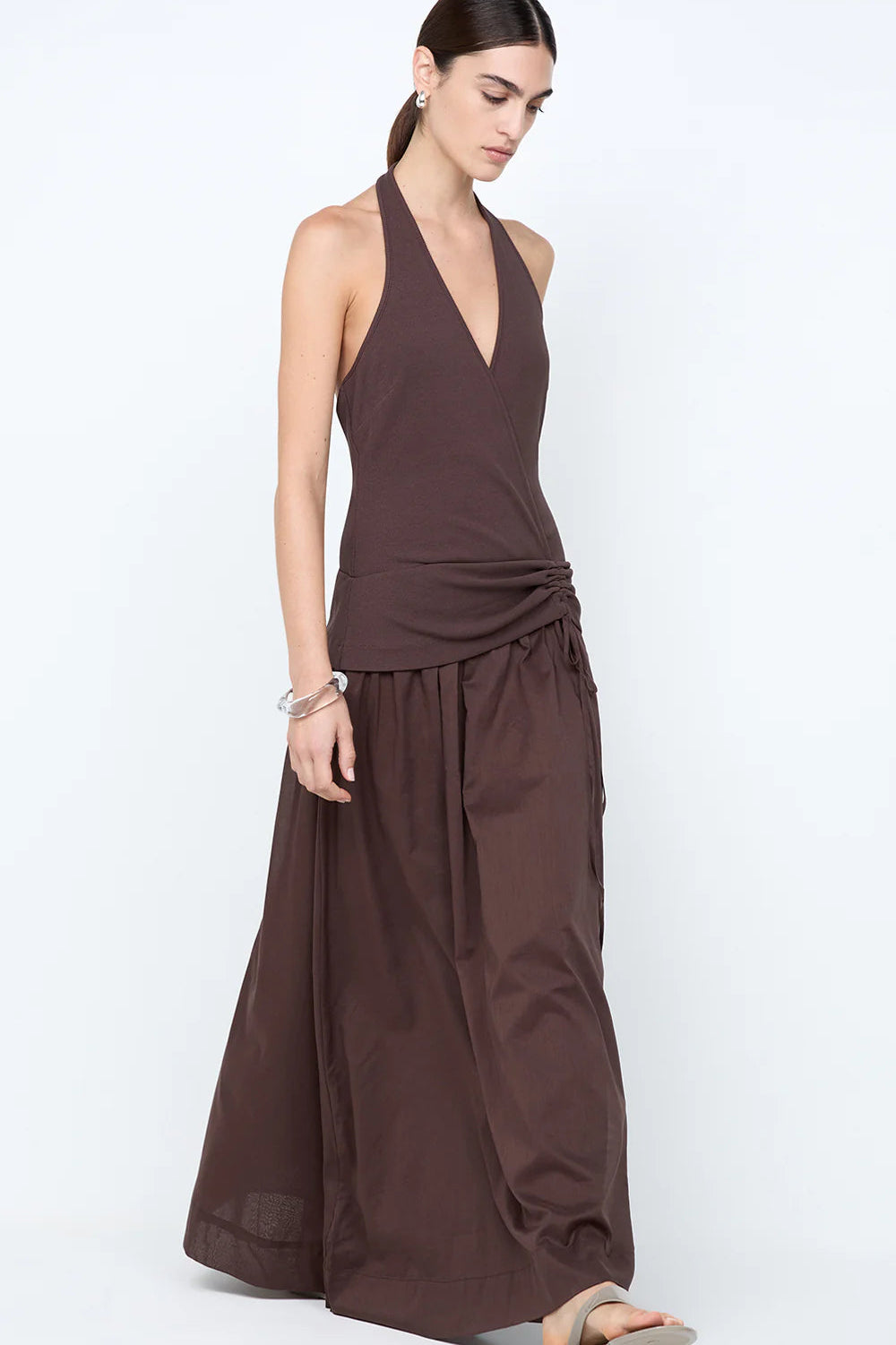 SABRINE HALTER MAXI DRESS