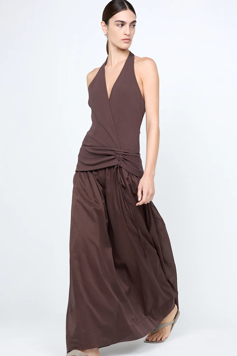 SABRINE HALTER MAXI DRESS