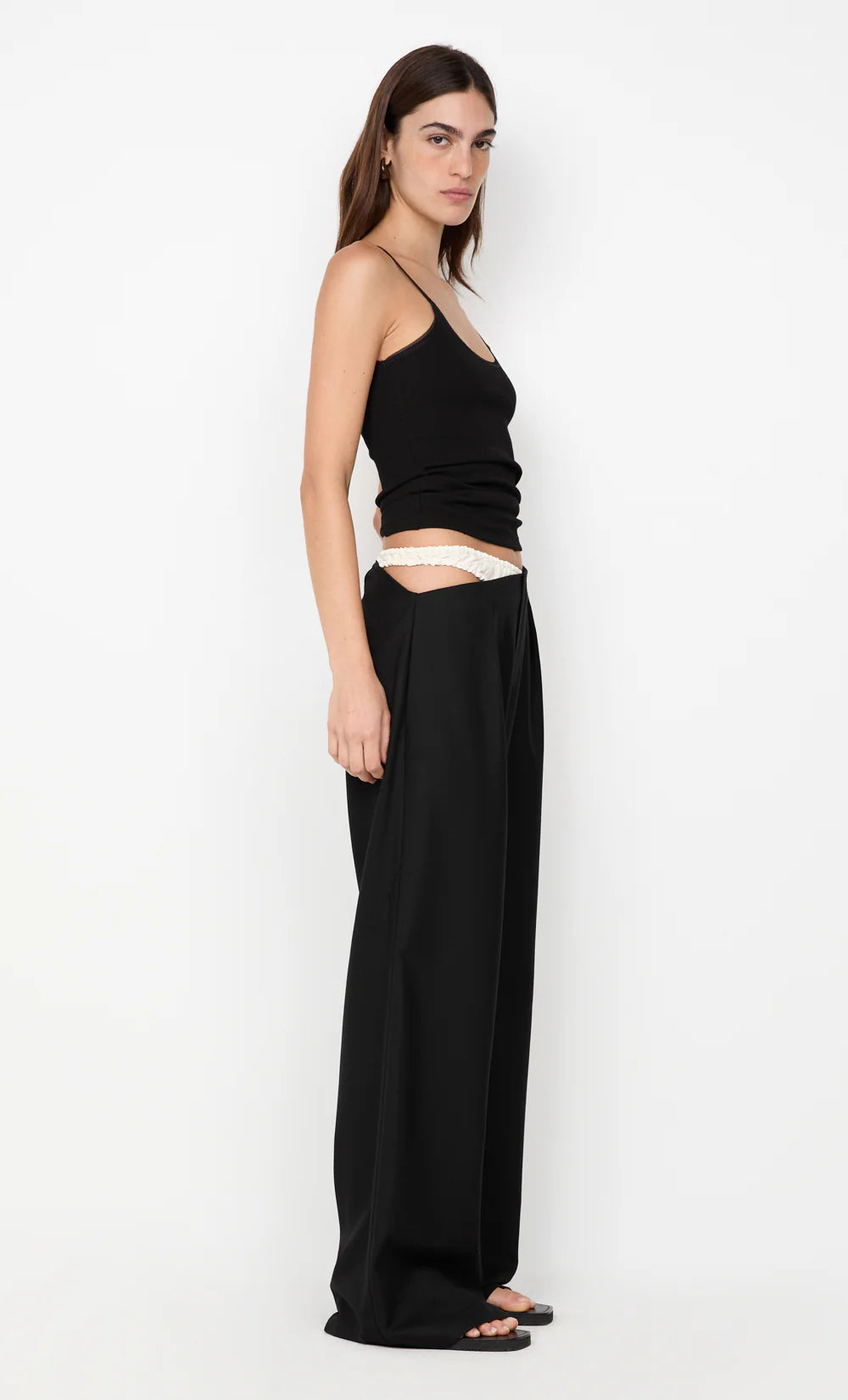 DEMI CONTRAST ASYM PANT
