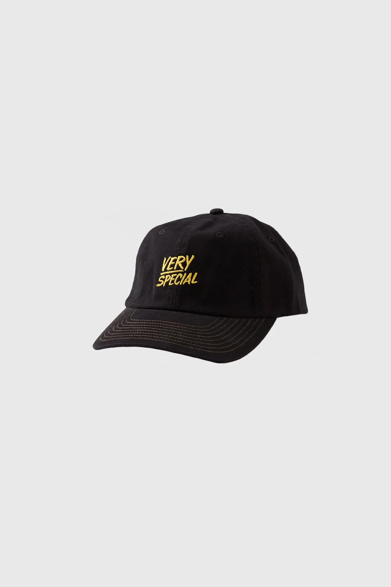 Black Stack logo Dad Cap