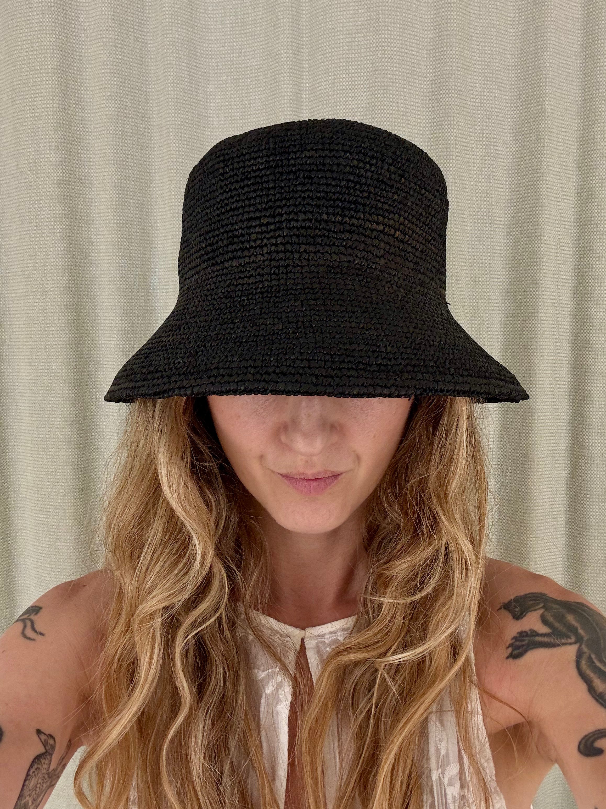 THE INCA BUCKET HAT - NOIR