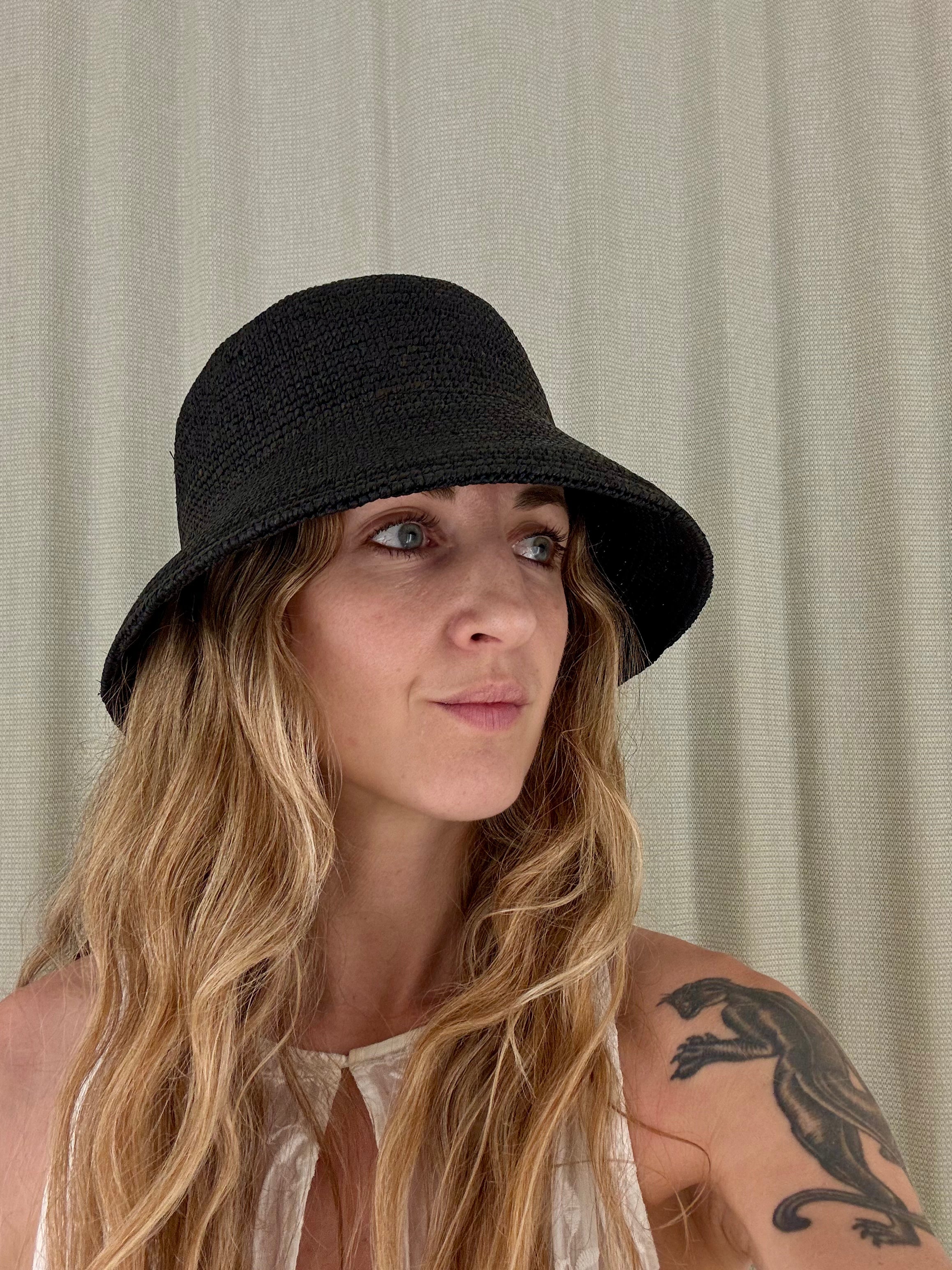 THE INCA BUCKET HAT - NOIR