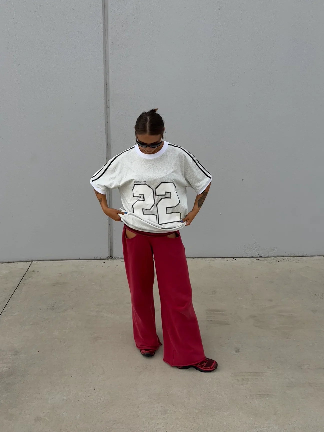 Twenty Two Tee - Grey