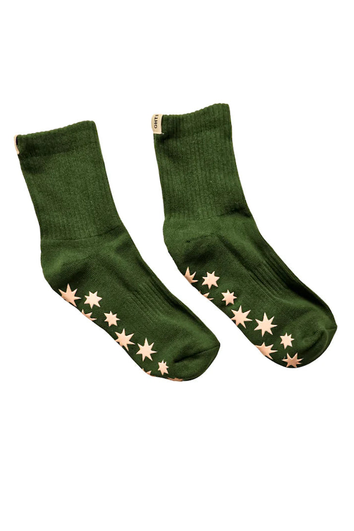 Grip Sock - Green