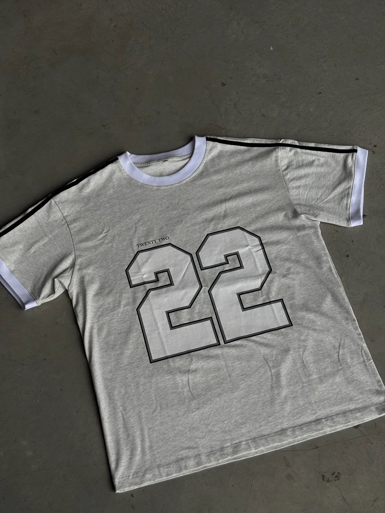 Twenty Two Tee - Grey