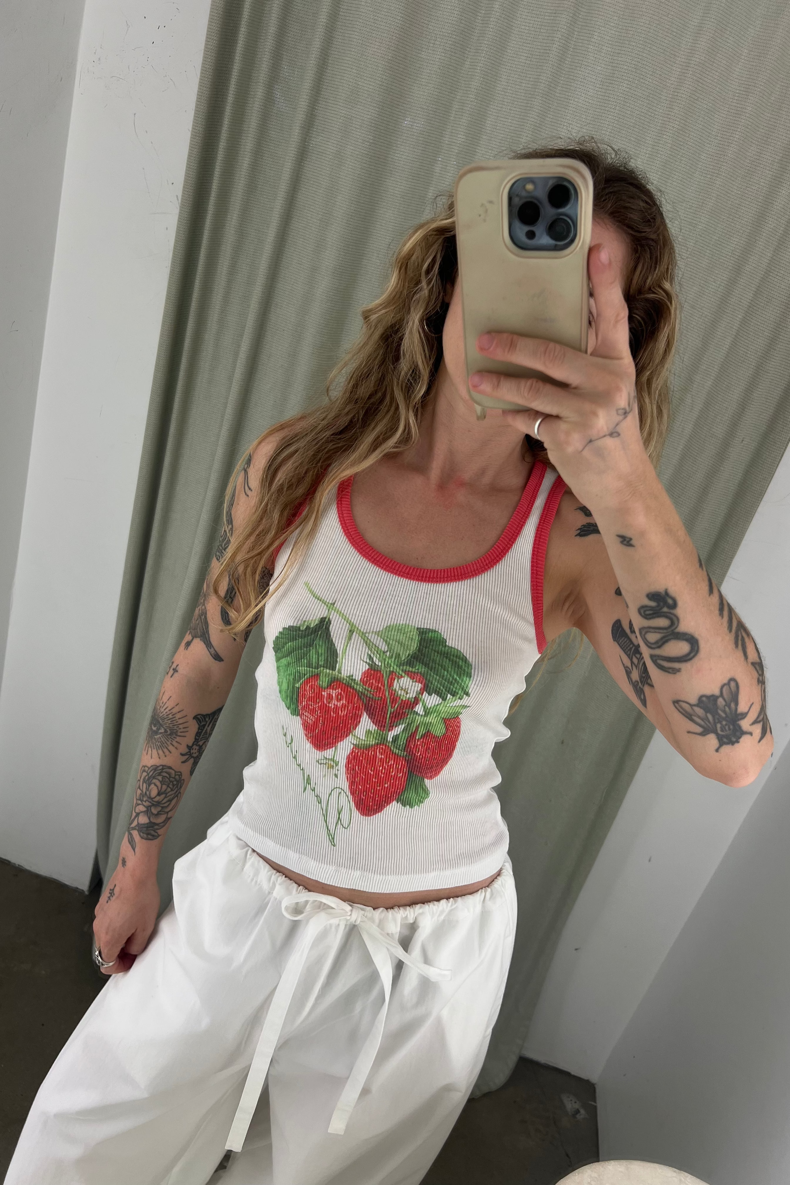 Strawberry Daiquiri Rib Tank