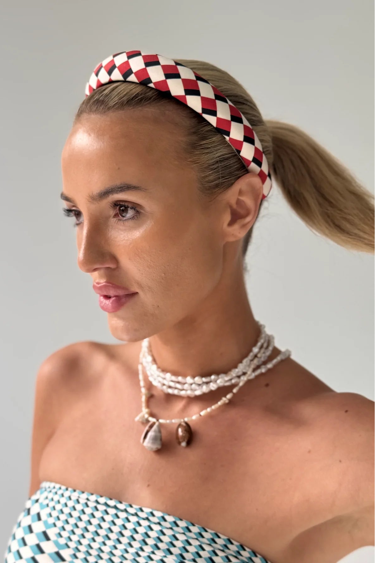Grand Prix Headband - Red Corvette