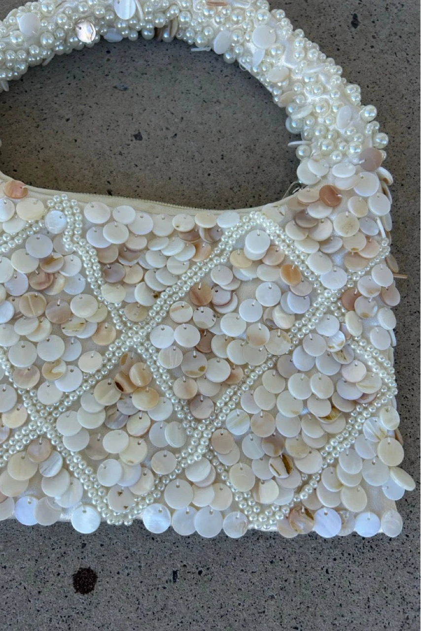 Isla Shell and Pearl Bag