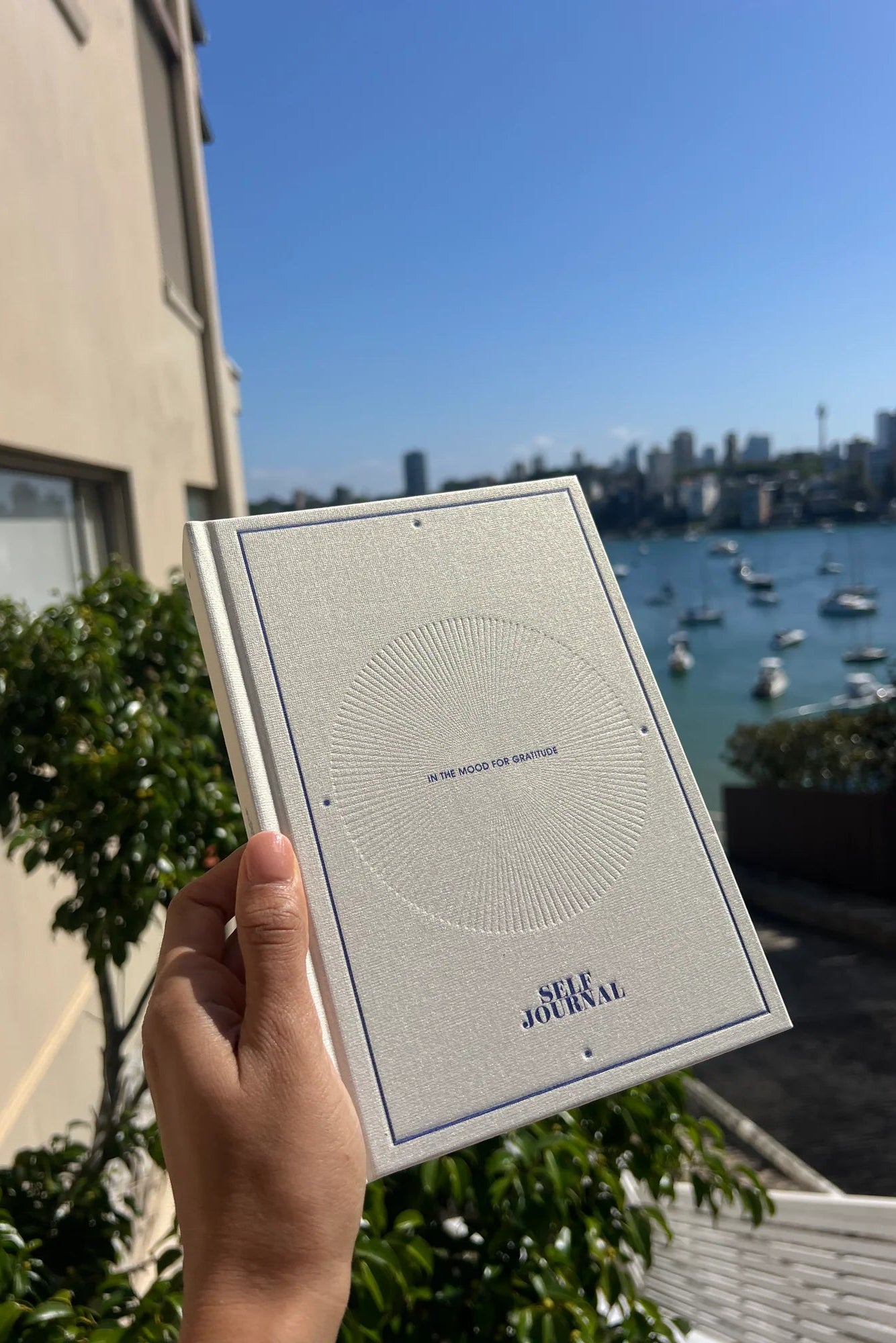 White Gratitude Journal