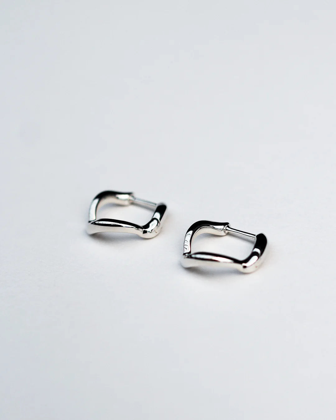 WAVE HUGGIES - STERLING SILVER