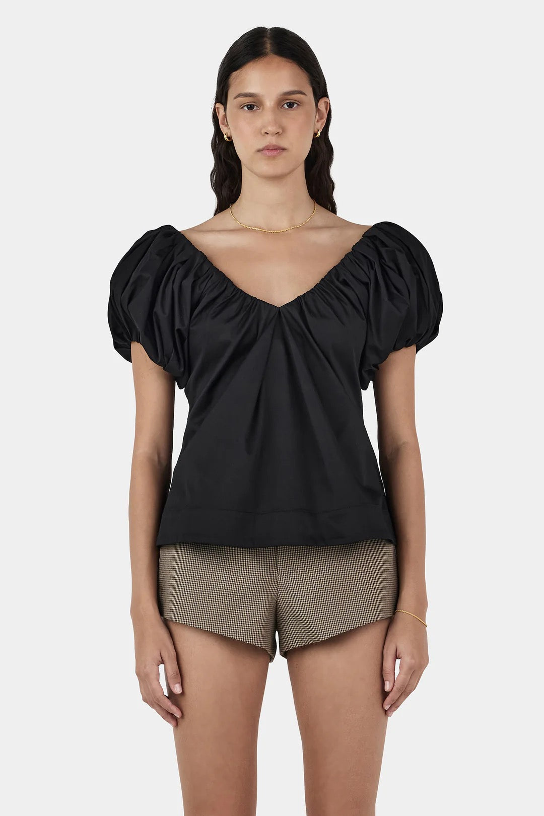 THANDIE TOP - BLACK
