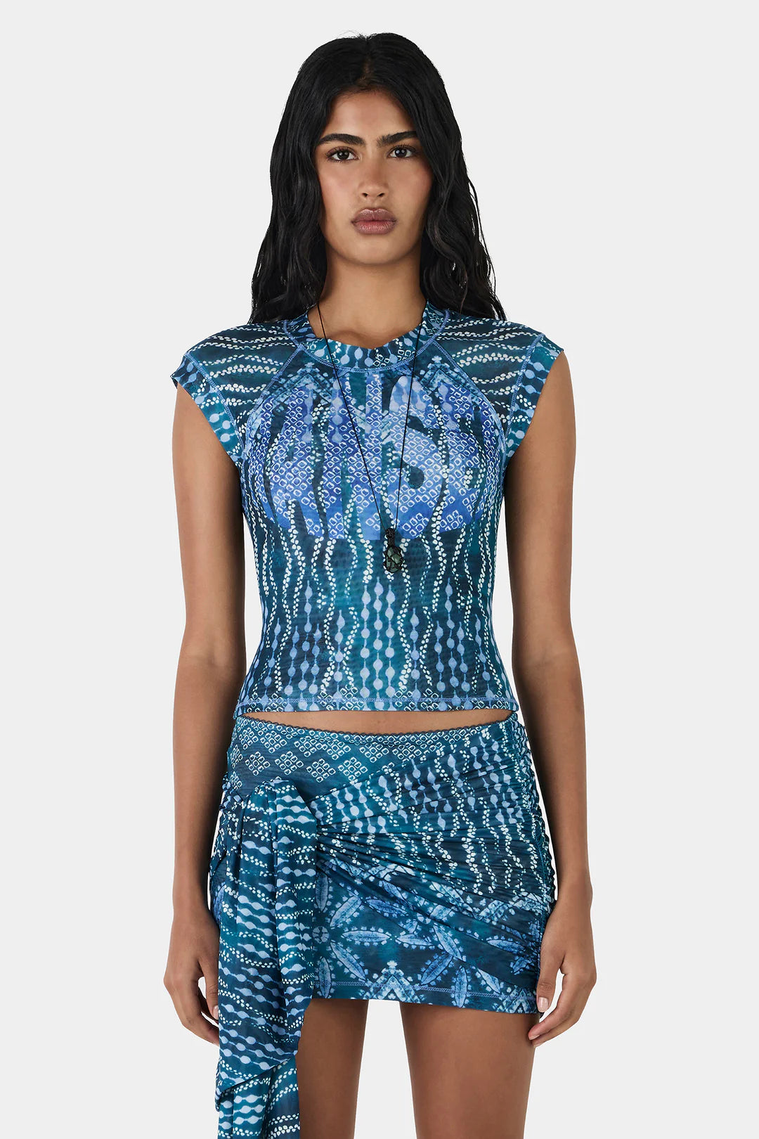 Jolie Baby Tee Aqua Drift