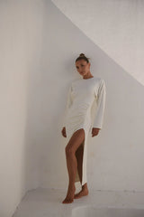 ISLA DRESS - WHITE