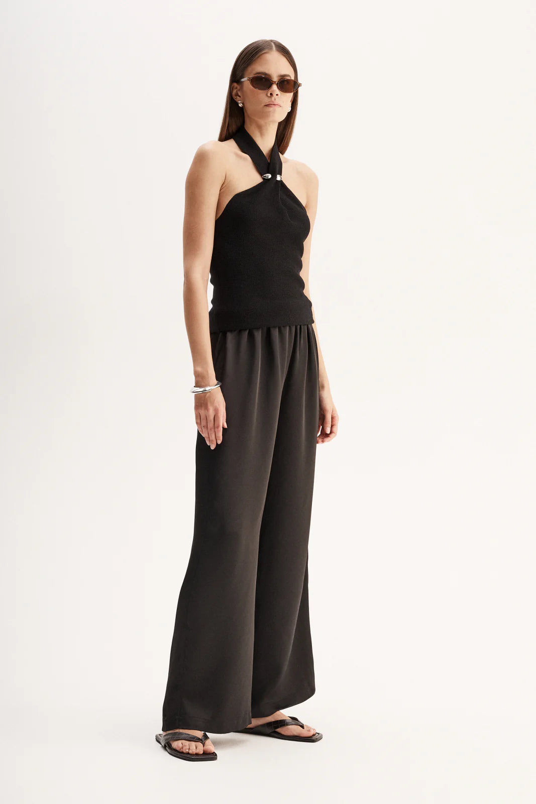 Zinnia Knit Top Black