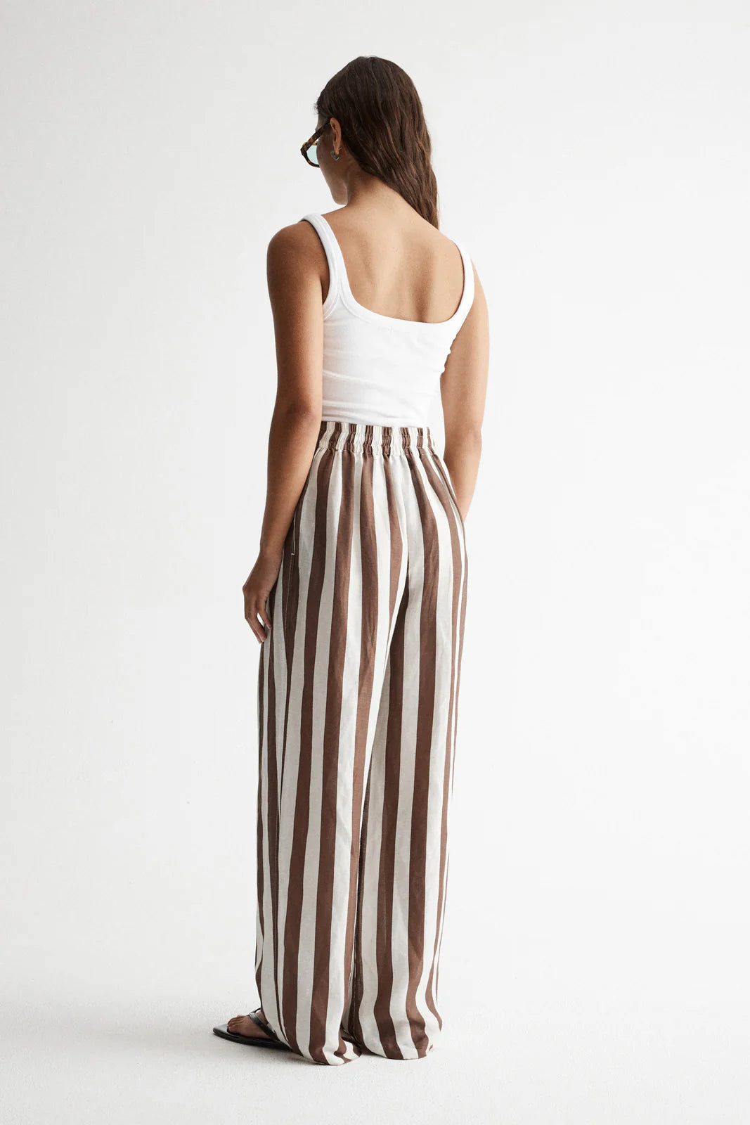 Lumi Pant -  Chocolate Stripe