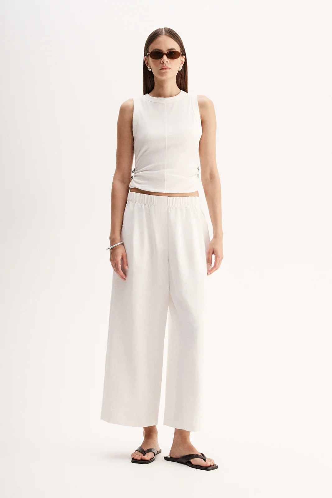 Charlie Top White