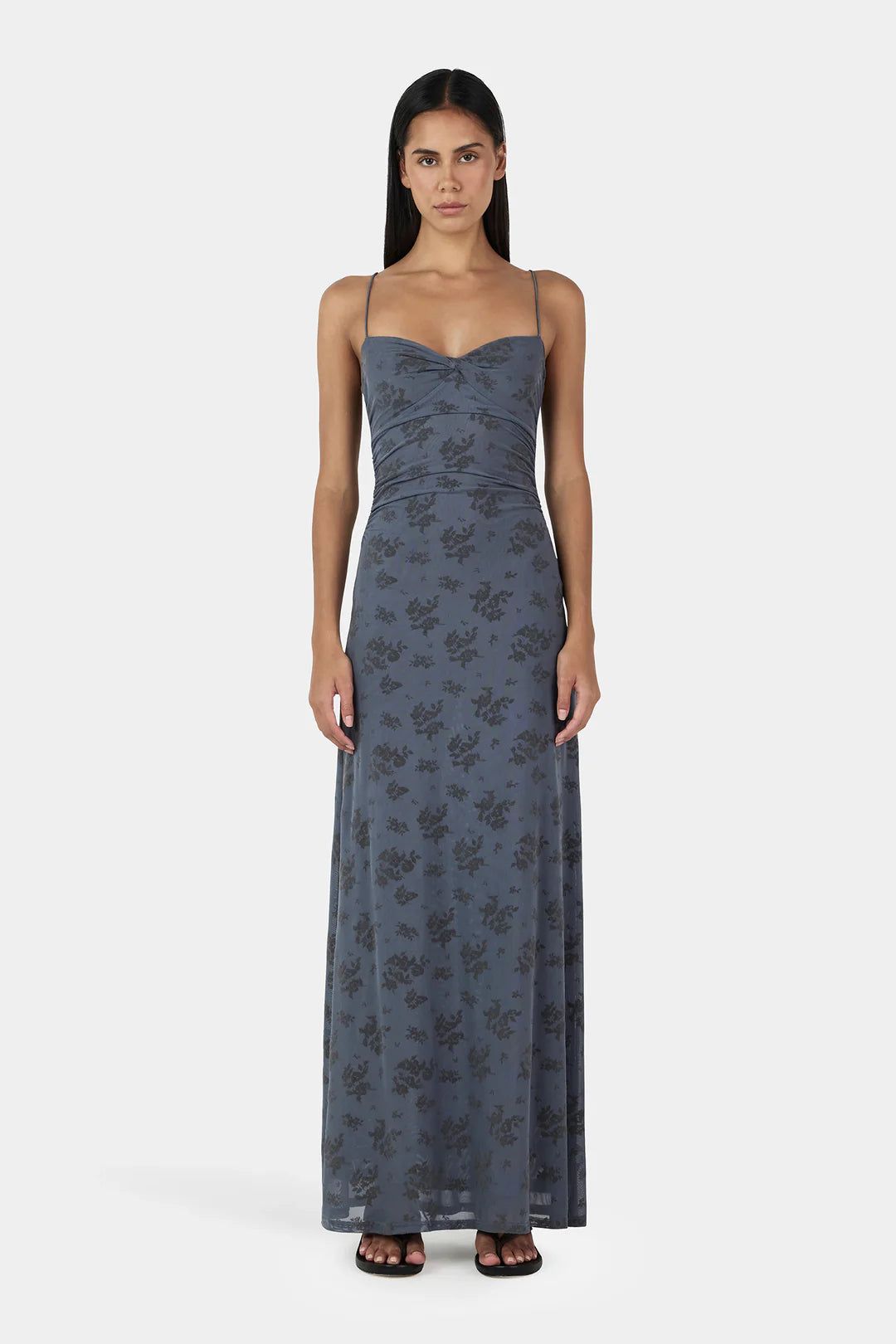 KARIMA MIDI DRESS - STORMY