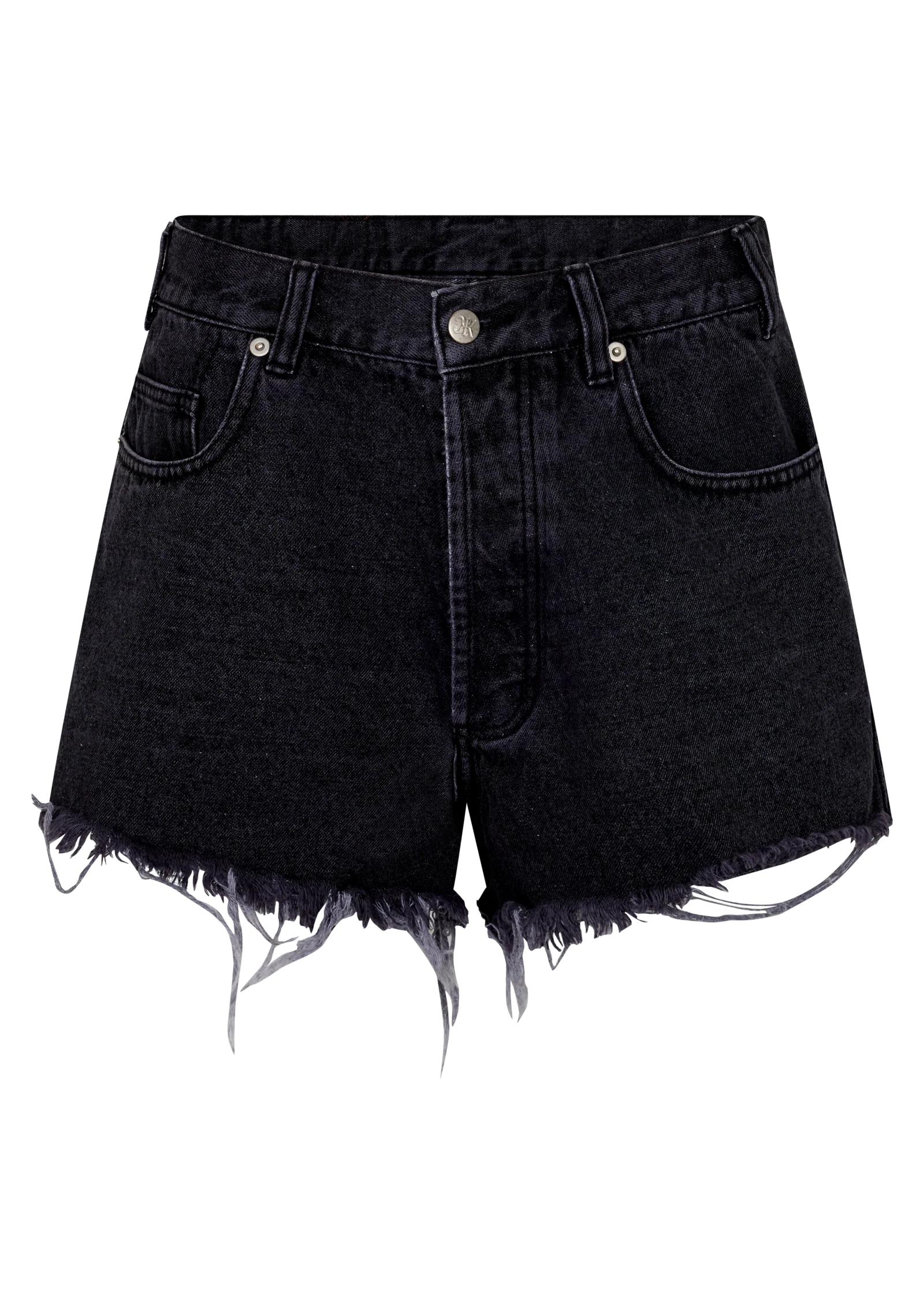 CHARCOAL KC ESSENTIAL DENIM SHORT