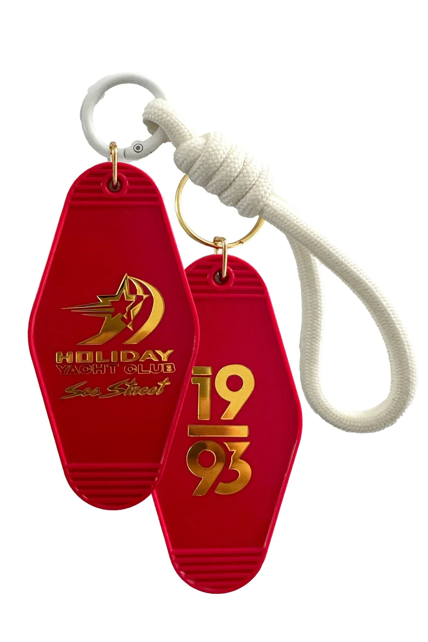 Holiday Yacht Club Keychain