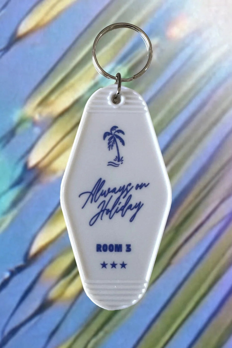 Always On Holiday Keychain