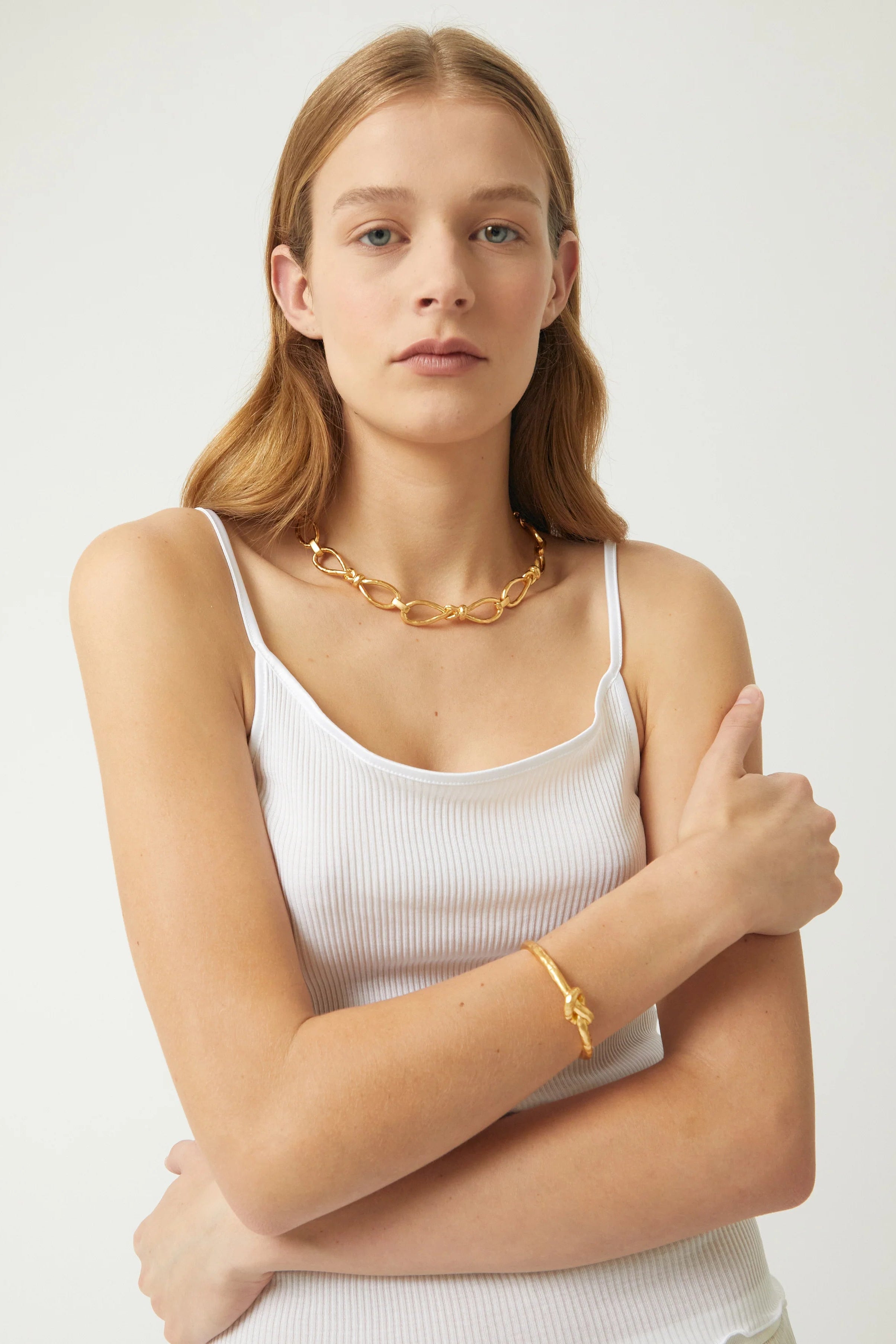 Knotted Bracelet - gold