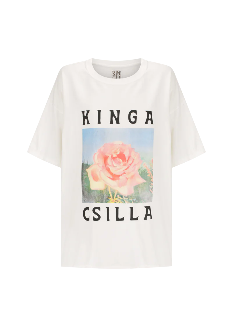 KC BLOOMING ROSE TEE