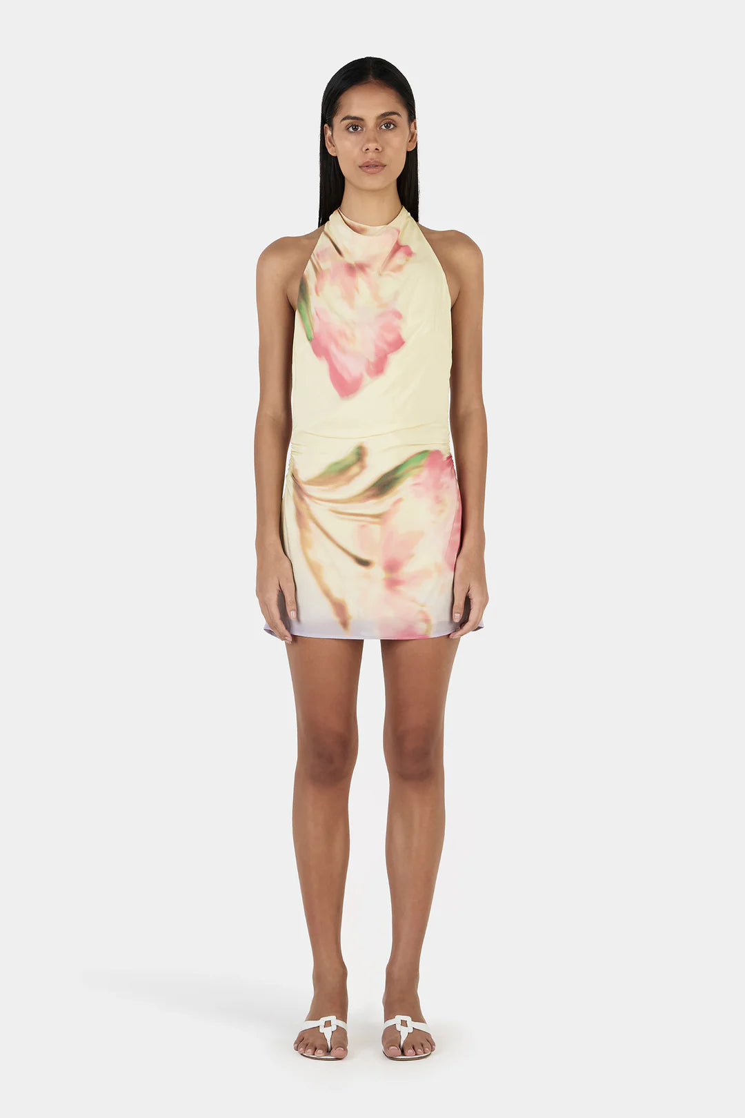 Louisa Mini Dress Golden Drift