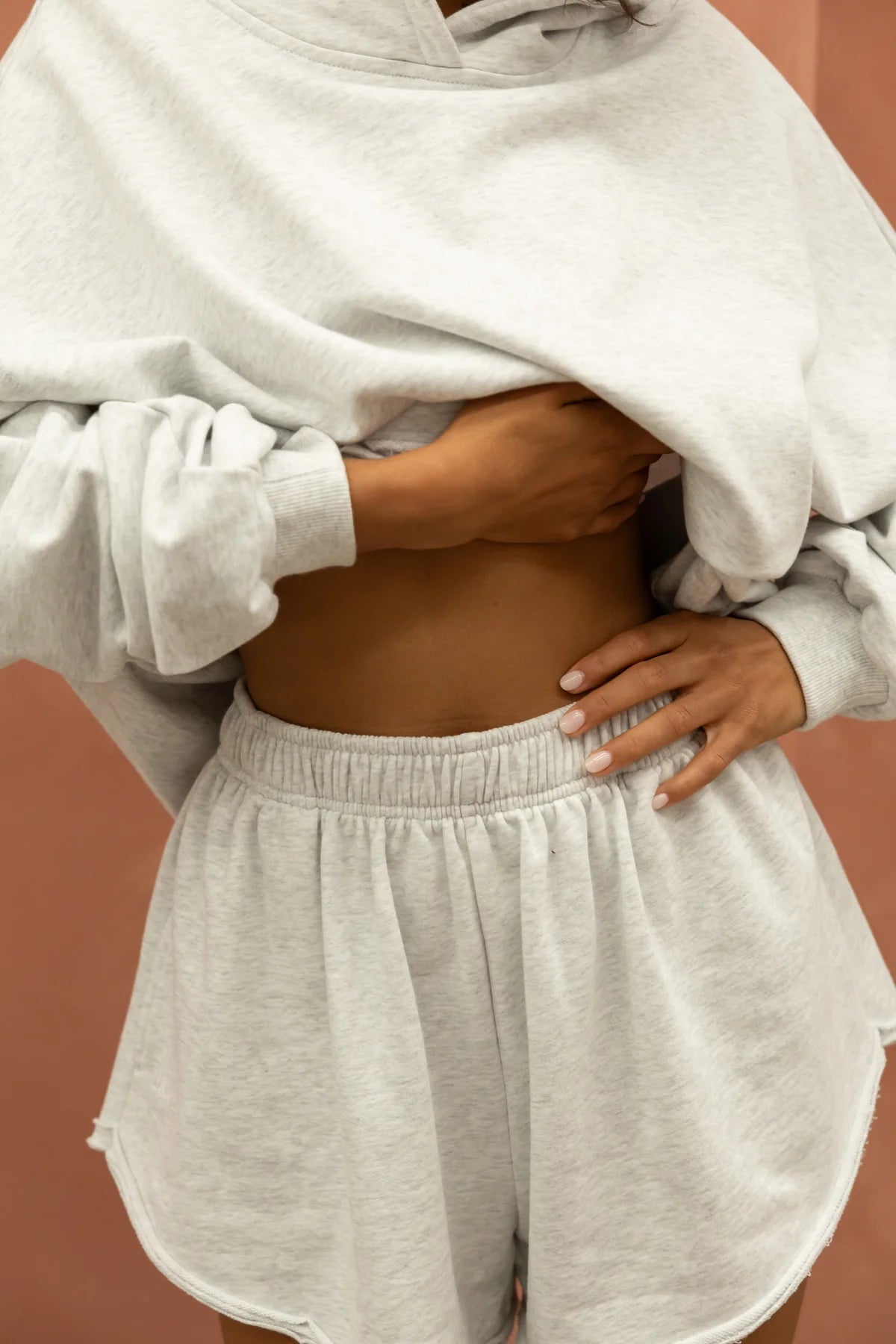 The Macy Shorts / Grey Marle