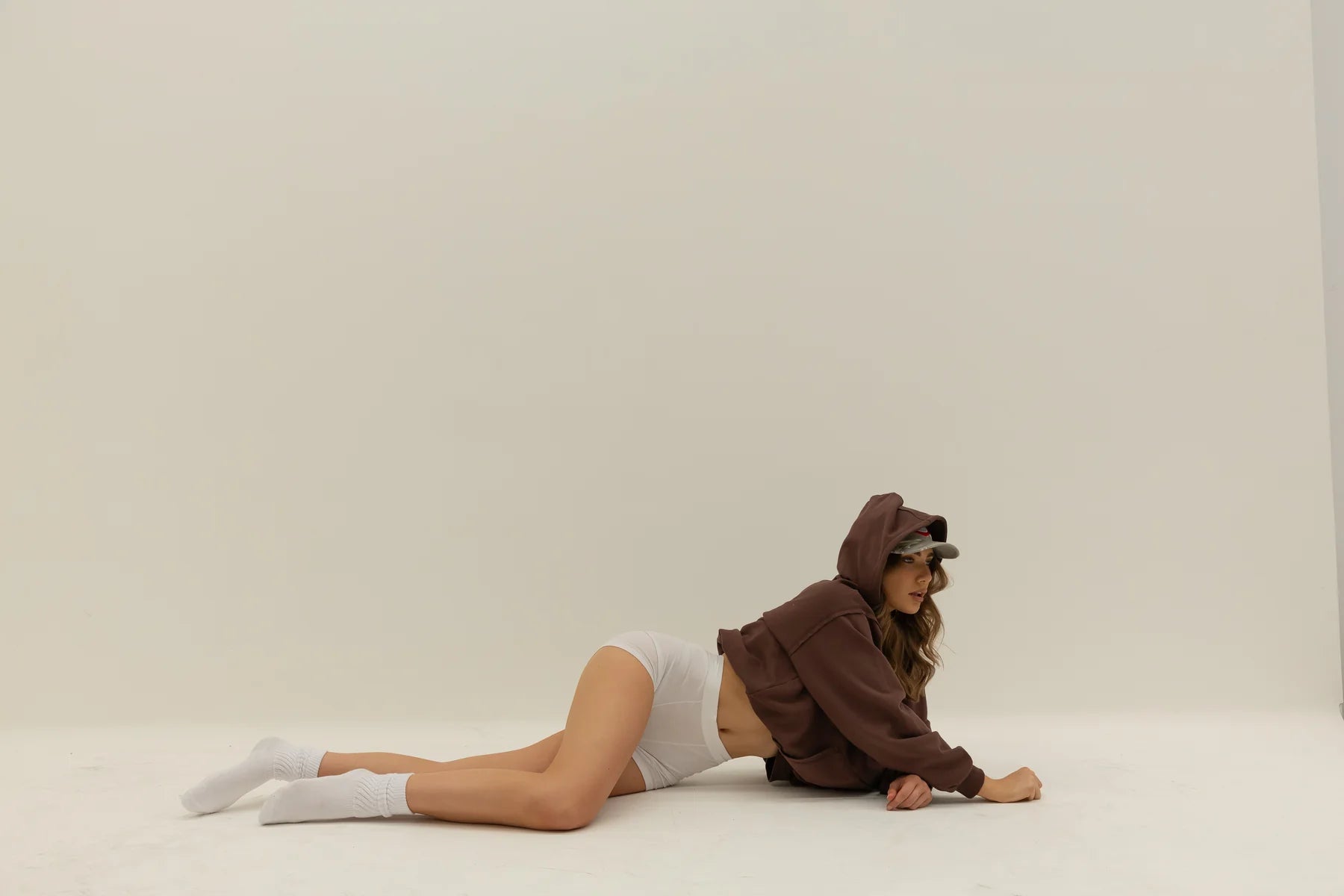 The Minty Hoodie / Chocolate