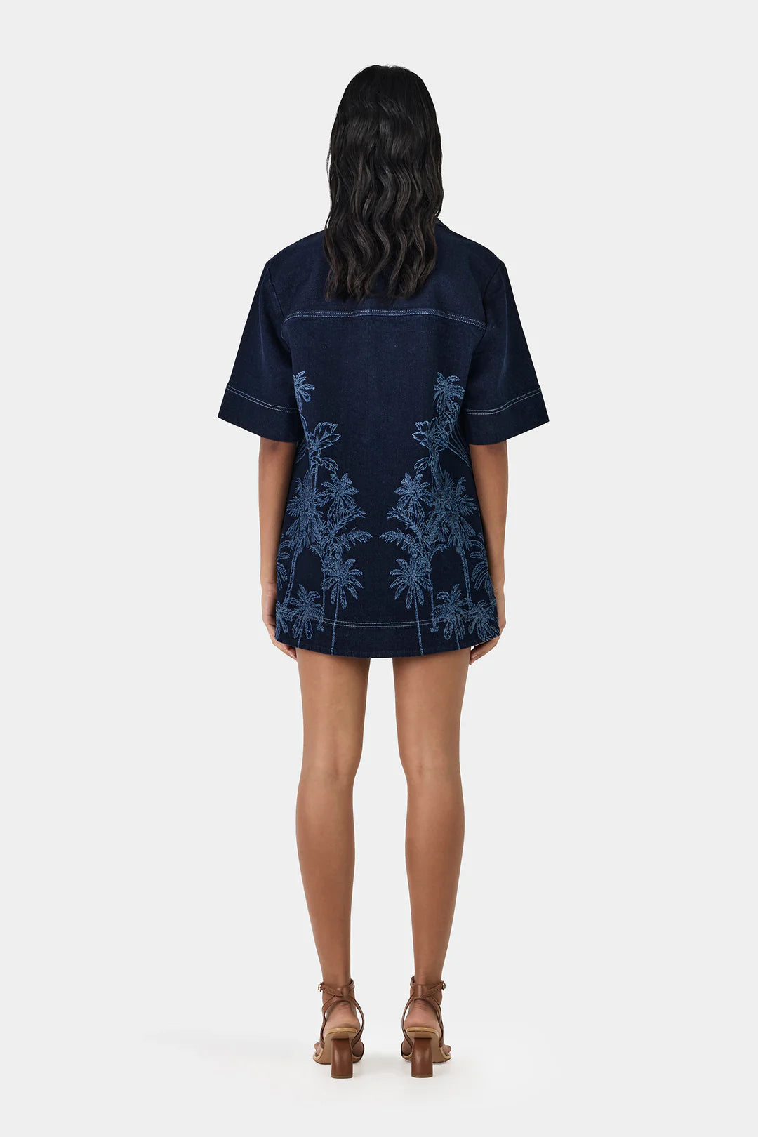 Mabel Denim Tunic Tropicana Denim