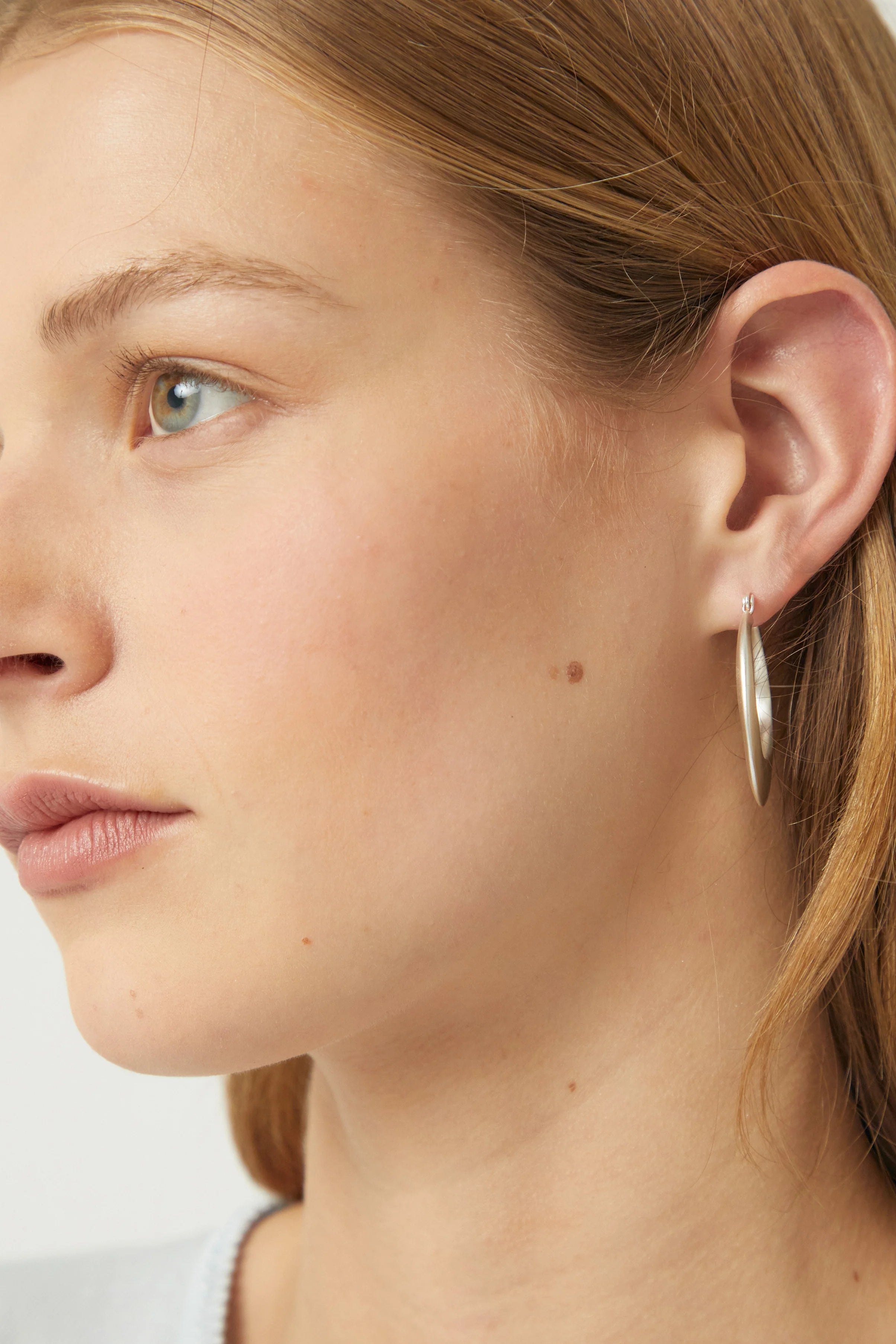 Maddox Hoops -Silver